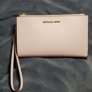 Michael Kors pastel pink wallet